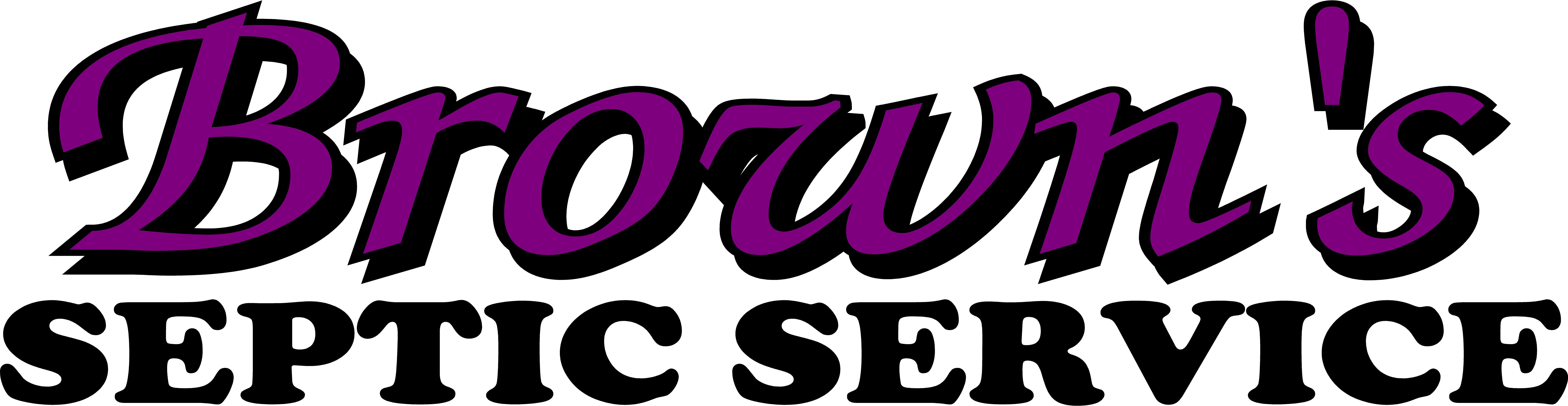 BROWN'S SEPTIC SVC logo